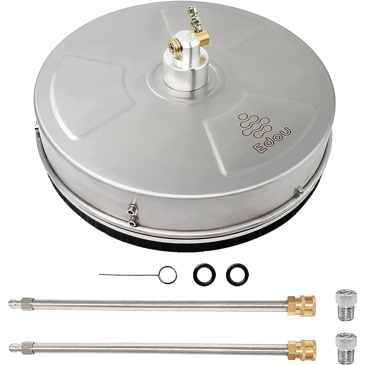 EDOU 15-Inch Pressure Washer Surface Cleaner