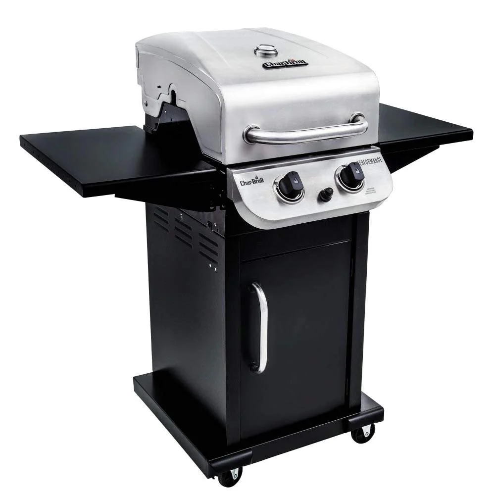 Char-Broil 2-Burner Cabinet Liquid Propane Gas Grill