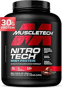 MuscleTech Nitro Tech Whey Isolate Protein Powder