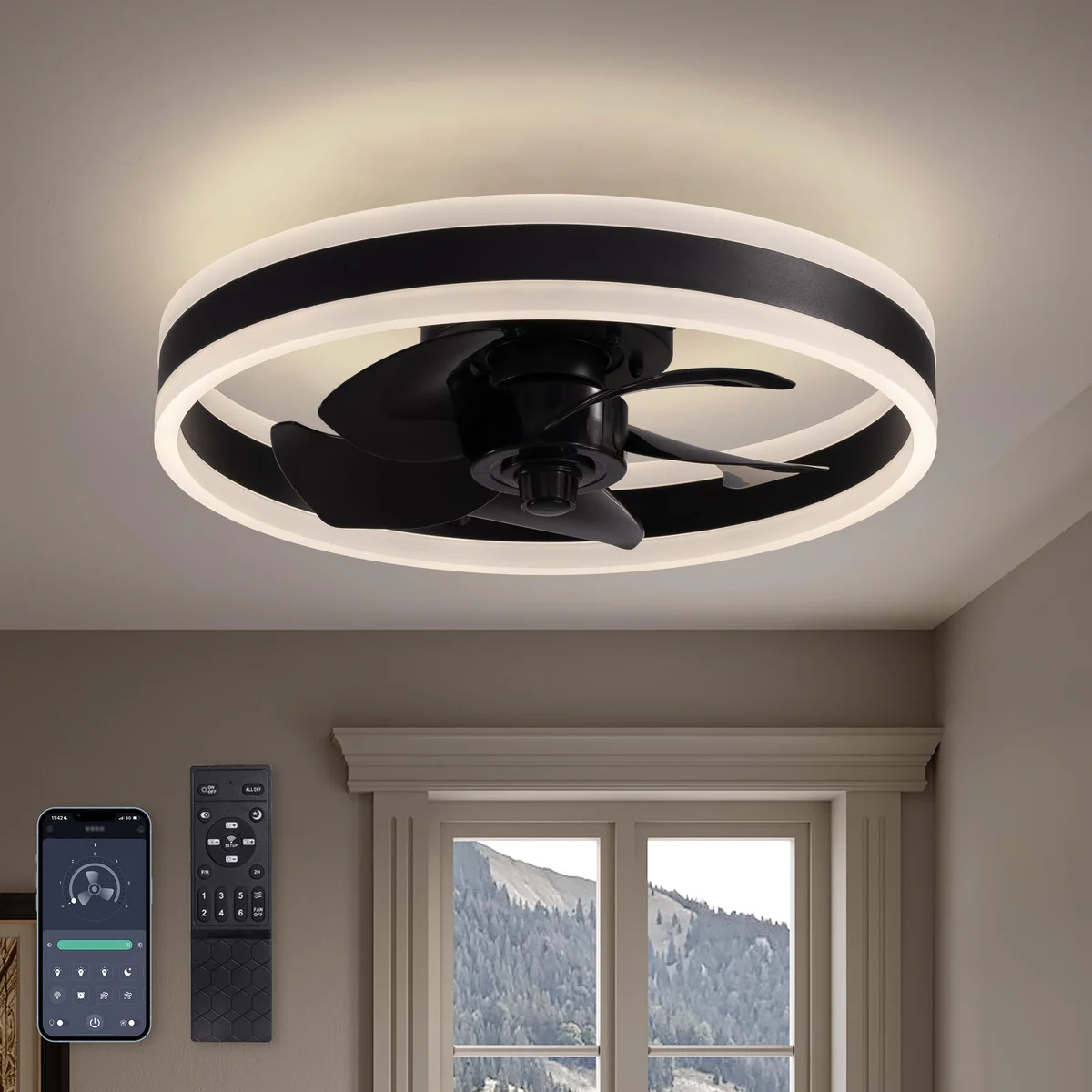 LUDOMIDE Ceiling Fan
