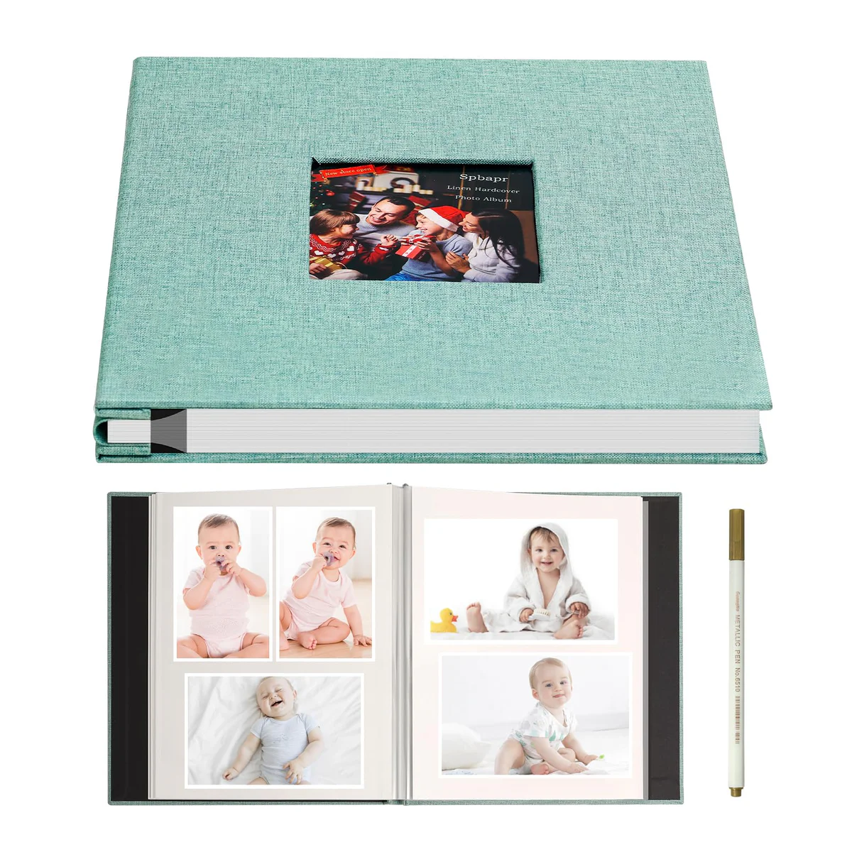 Spbapr DIY Scrapbook Photo Album