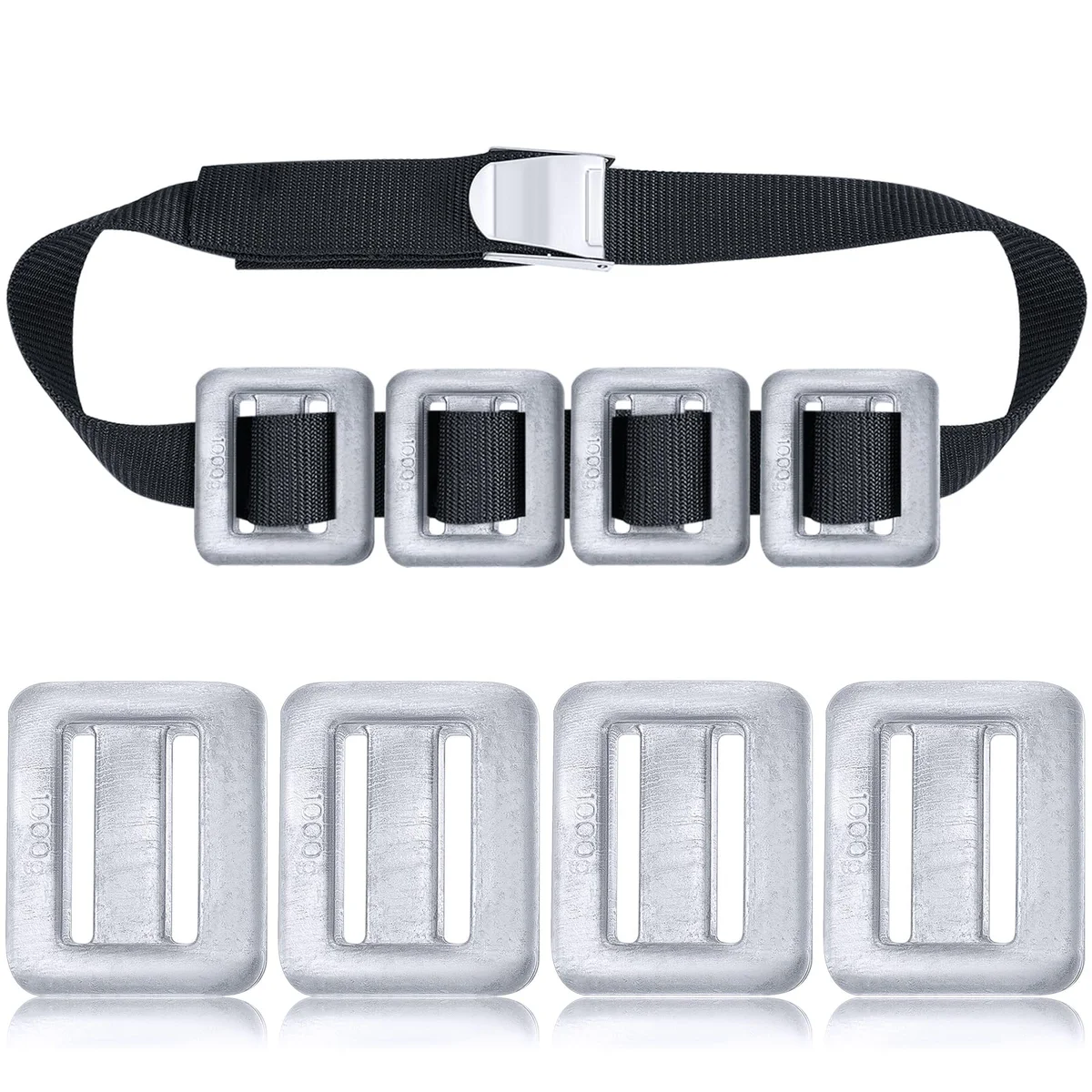 Tellegloww Scuba Diving Weight Belt Set