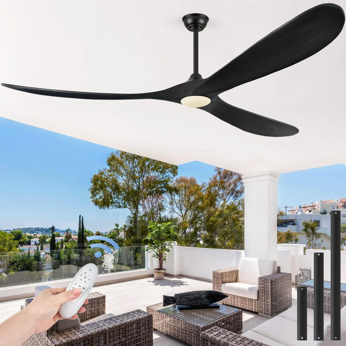 ABZ Outdoor Ceiling Fan