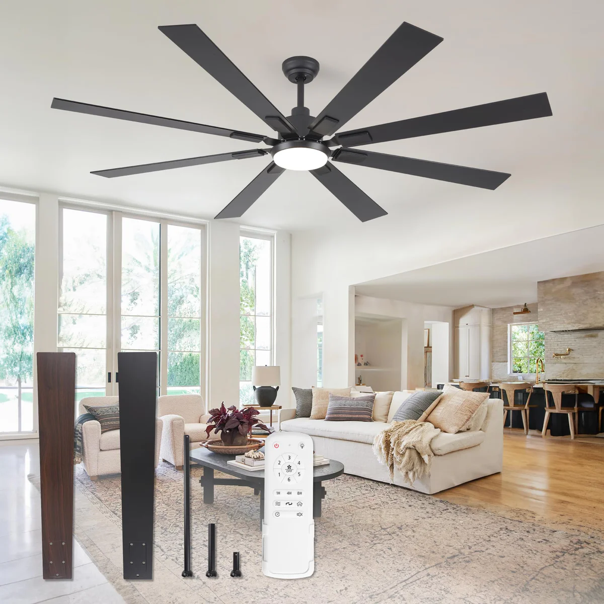 ZMISHIBO Ceiling Fan