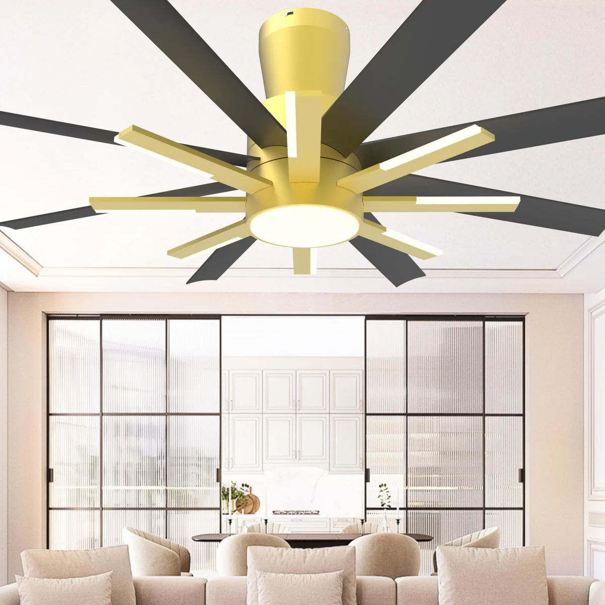 Fande-Aire Flush Mount Ceiling Fan