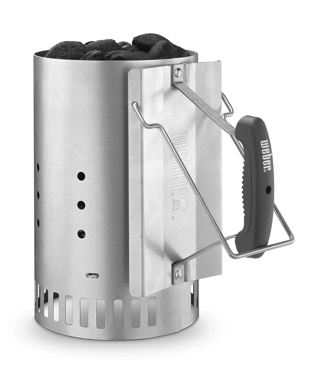 Weber Stephen Company 7429 Rapid Fire Chimney Starter Silver