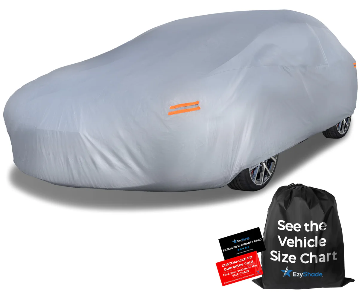 EzyShade Full Car Cover - Weatherproof Outdoor Protection