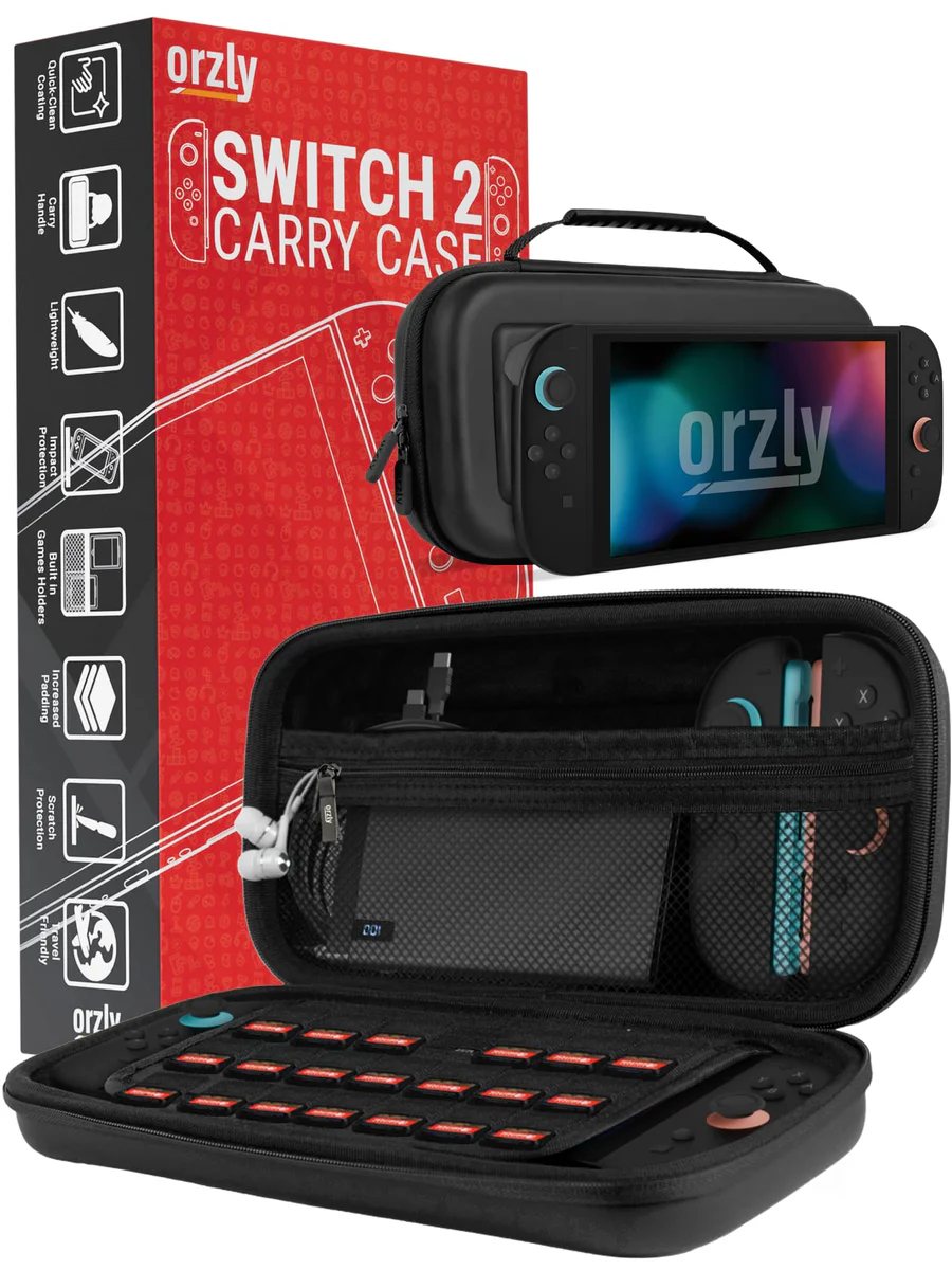 Orzly Nintendo Switch 2 Carry Case