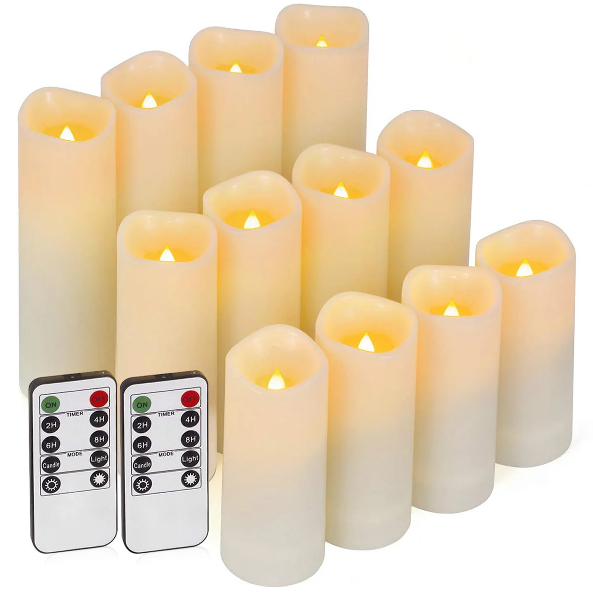 Enido Flameless LED Candle Set