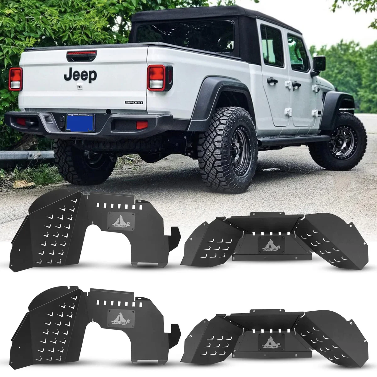 Hawkley Gladiator JT Inner Fender Liners 