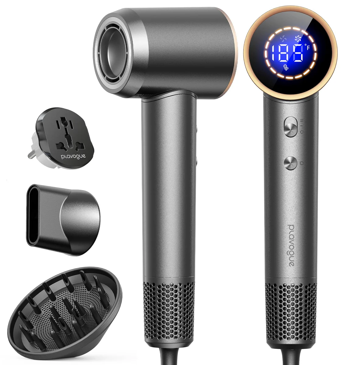 PLAVOGUE Ionic Hair Dryer 