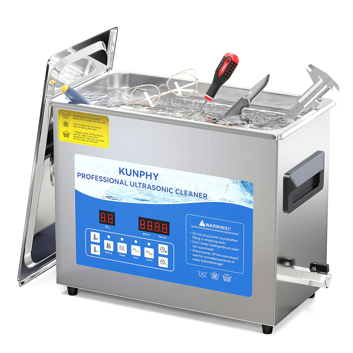 KUNPHY Ultrasonic Cleaner