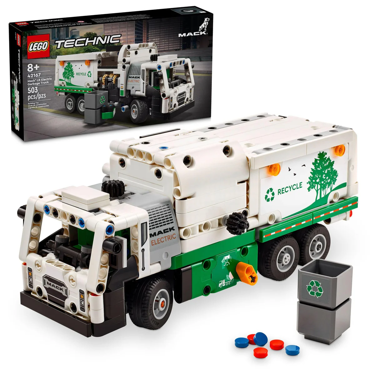 LEGO Technic Heavy-Duty Tow Truck Building Kit