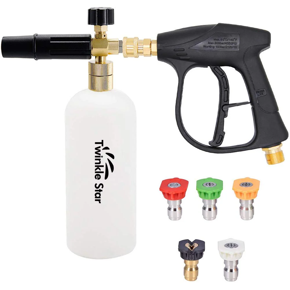 Twinkle Star Pressure Washer Gun Snow Foam Lance Cannon
