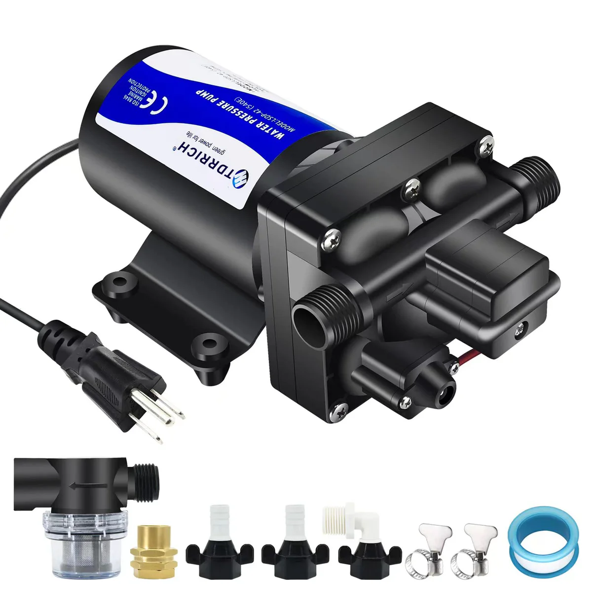 TDRRICH Water Pressure Booster Pump for Home