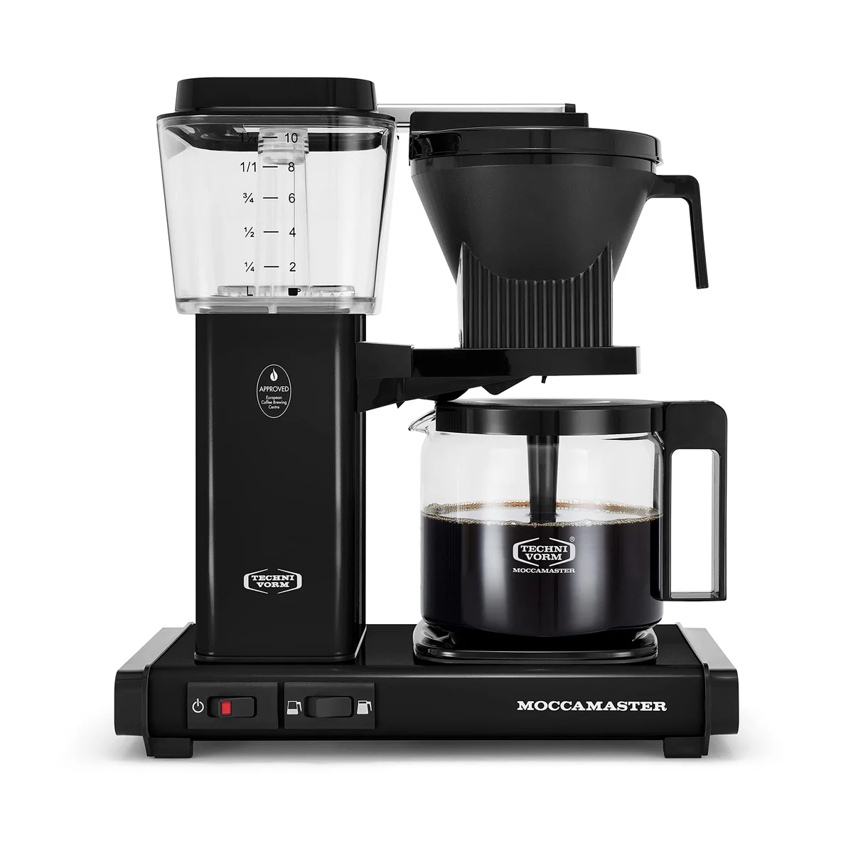 Technivorm Moccamaster 10-Cup Coffee Maker Black, 40 Ounce