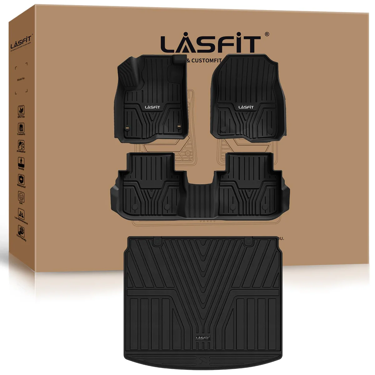 LASFIT Custom Fit Floor Liners