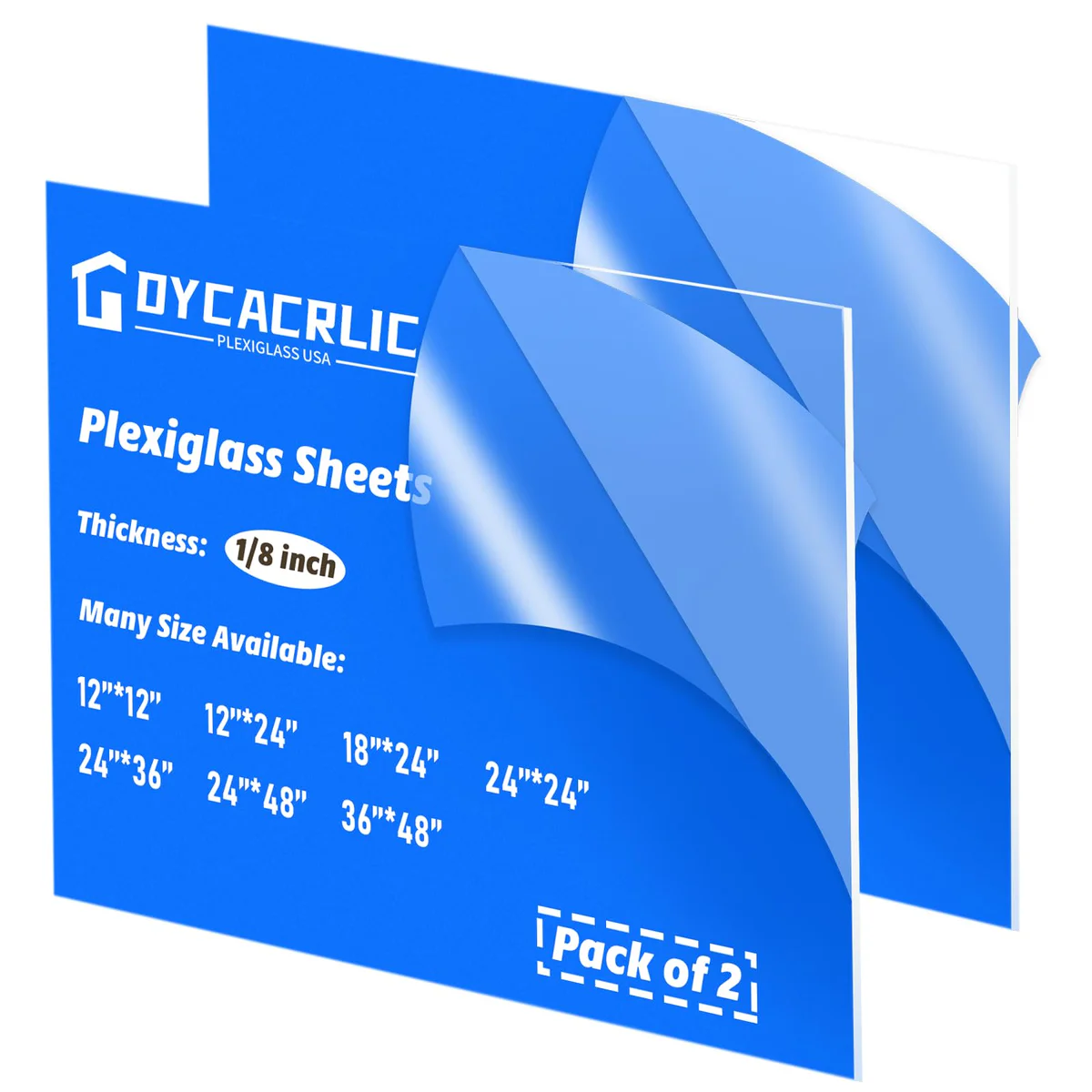 DYCACRLIC Plexiglass Sheets