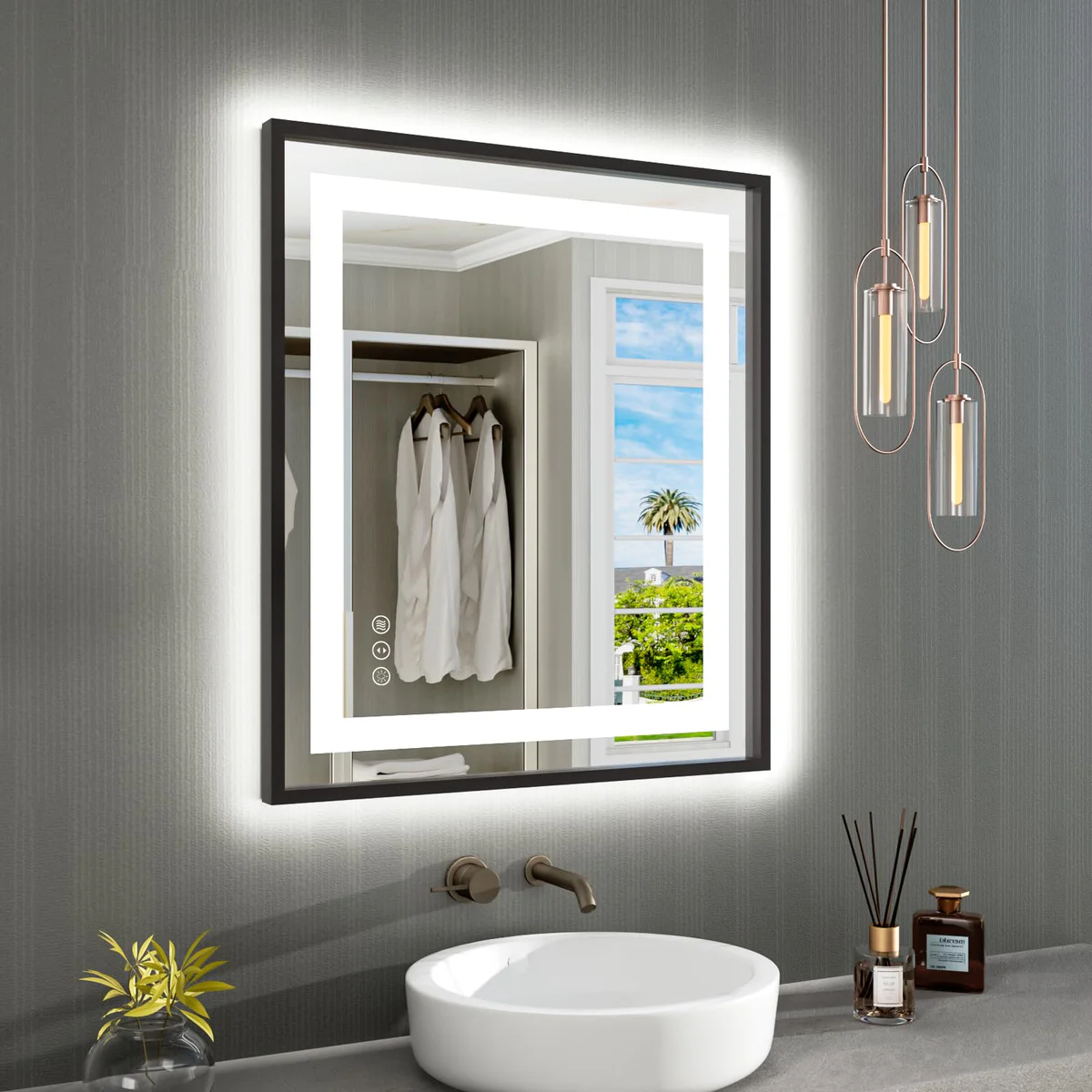 Amorho LED Bathroom Mirror