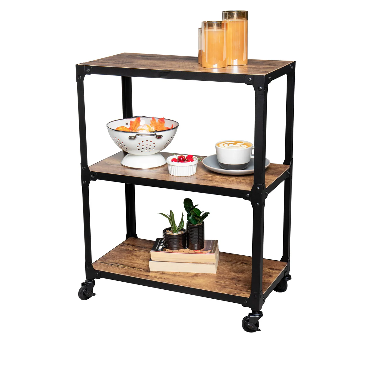 Mind Reader Rolling Storage Cart