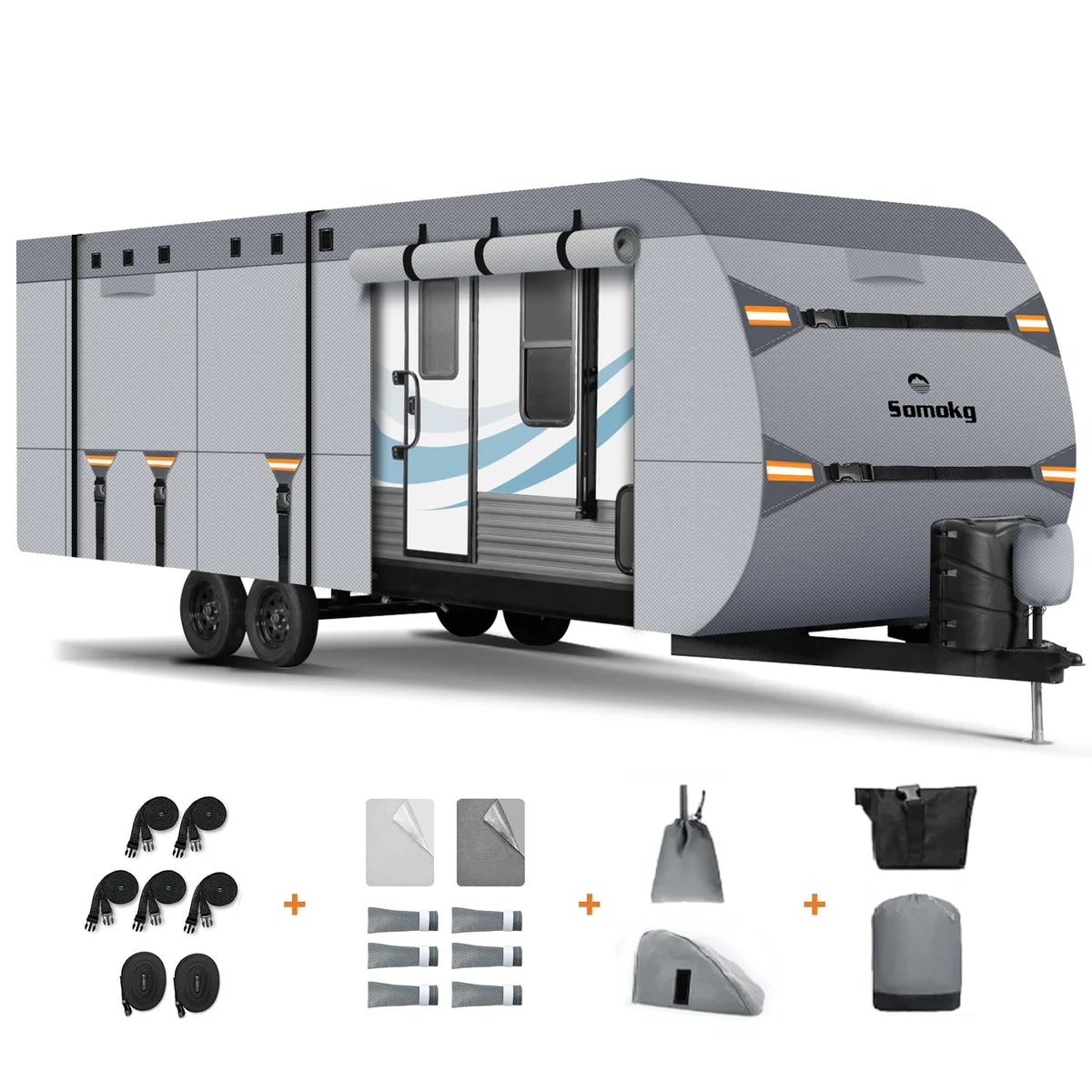 Somokg Heavy Duty RV Cover
