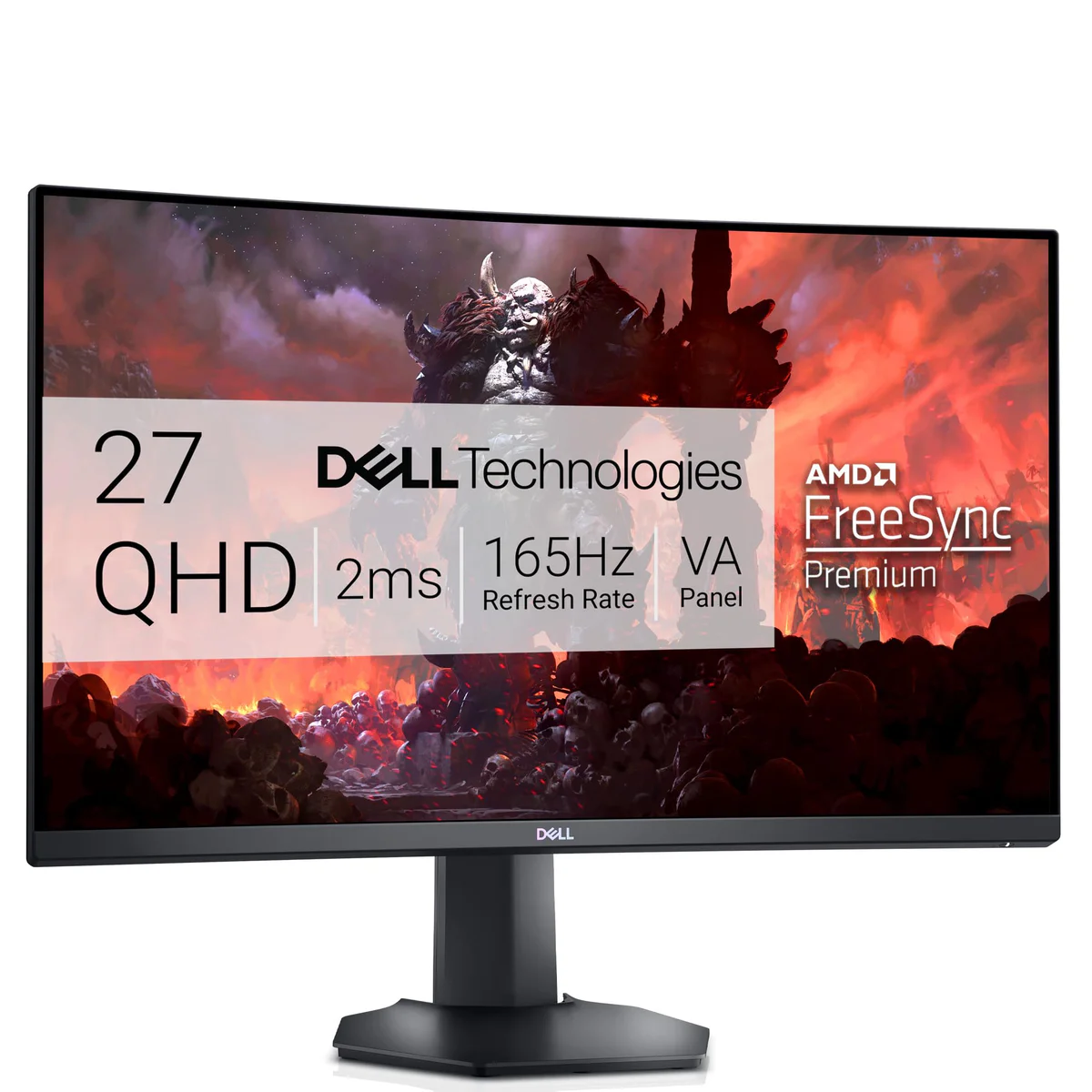 Dell Curved Gaming Monitor 27 Inch Curved Monitor