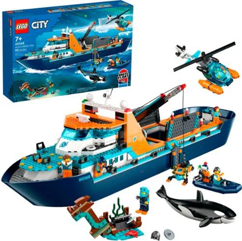 LEGO City Arctic Explorer Ship Building Set