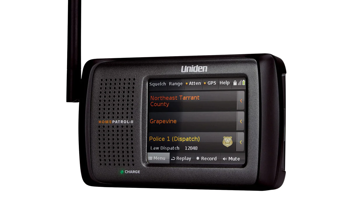 Uniden HomePatrol-2 Color Touchscreen Digital Scanner
