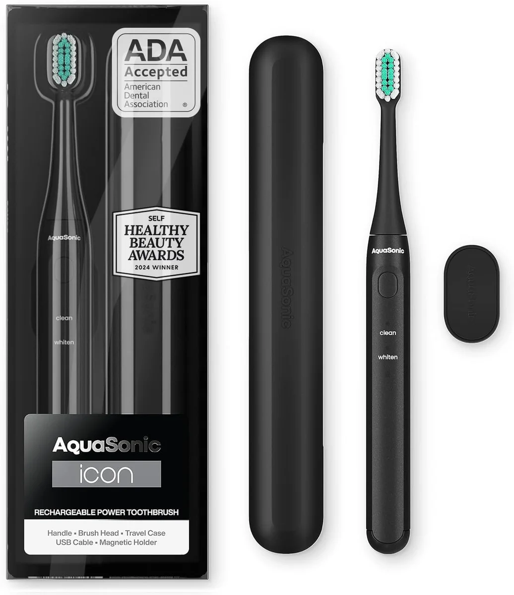 Aquasonic Icon Rechargeable Electric Toothbrush