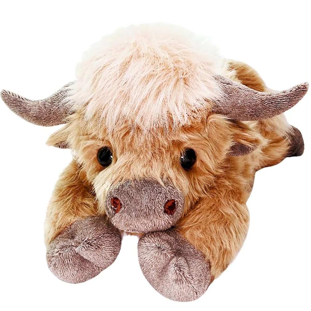 uoozii Weighted Highland Cow Stuffed Plush Animal