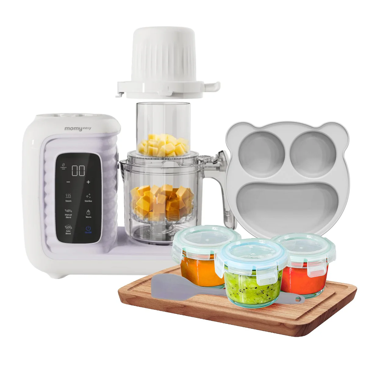 MOMYEASY Baby Food Processor display picture 1
