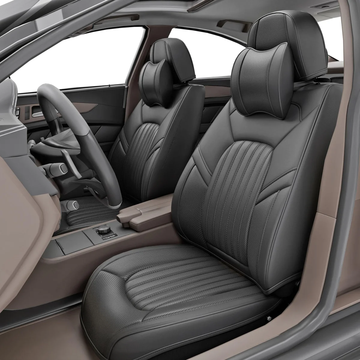 Universal Fit - Black Seat Covers (Full Set)