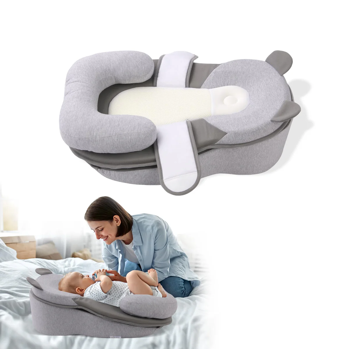 Rootling Baby Nursing Pillow for Breastfeeding