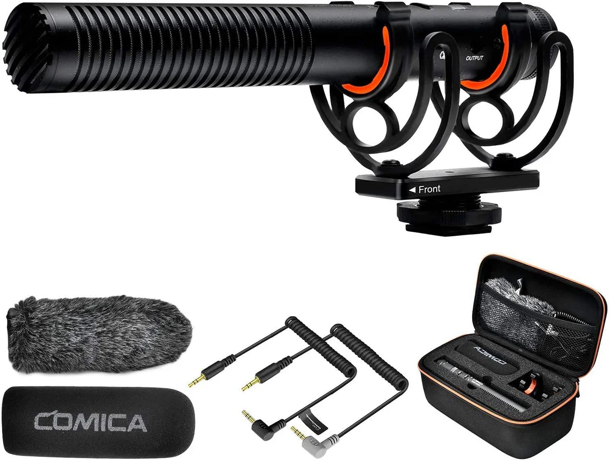 Comica VM20 Super Cardioid Shotgun Microphone