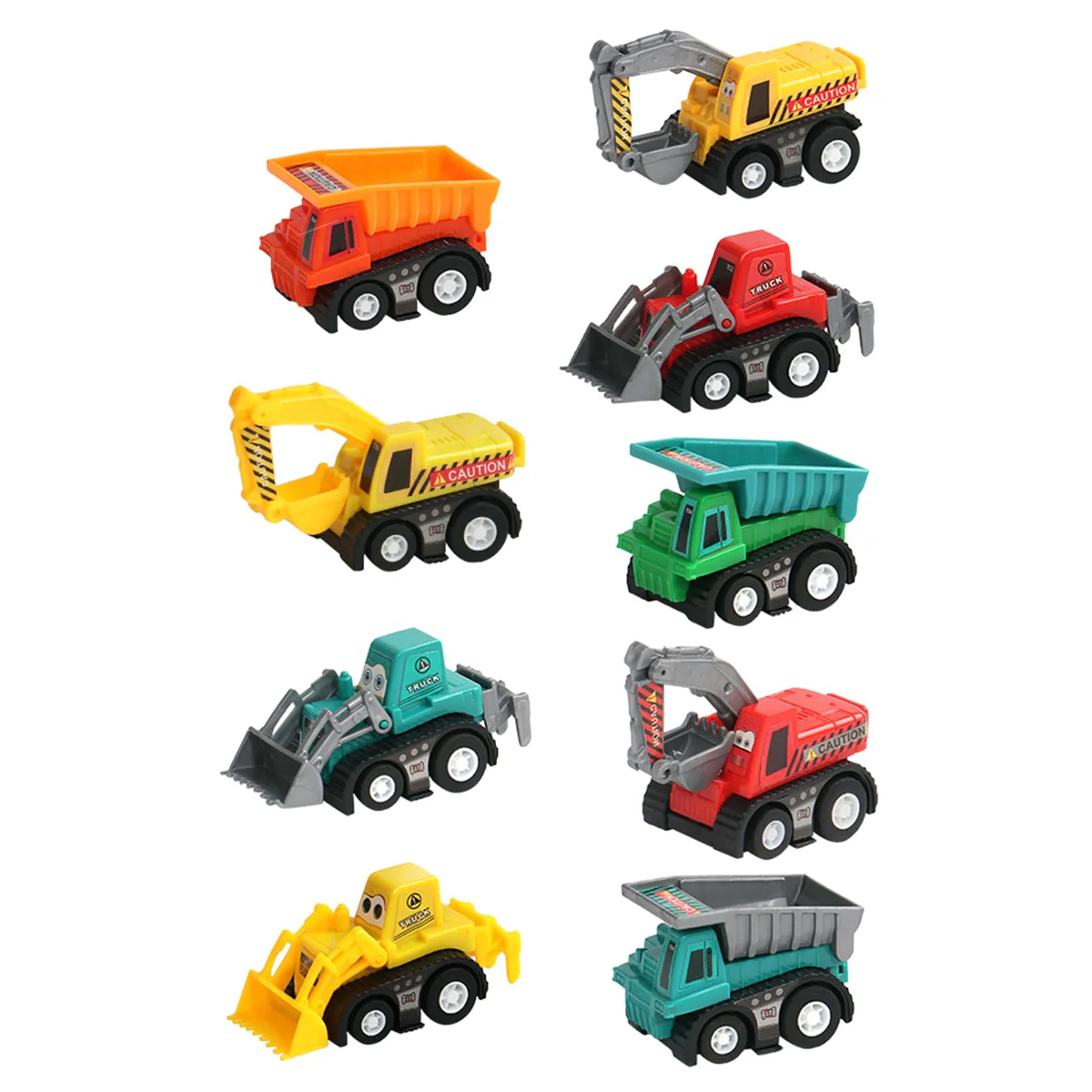 Fajiabao Friction Powered Cars Toy Set