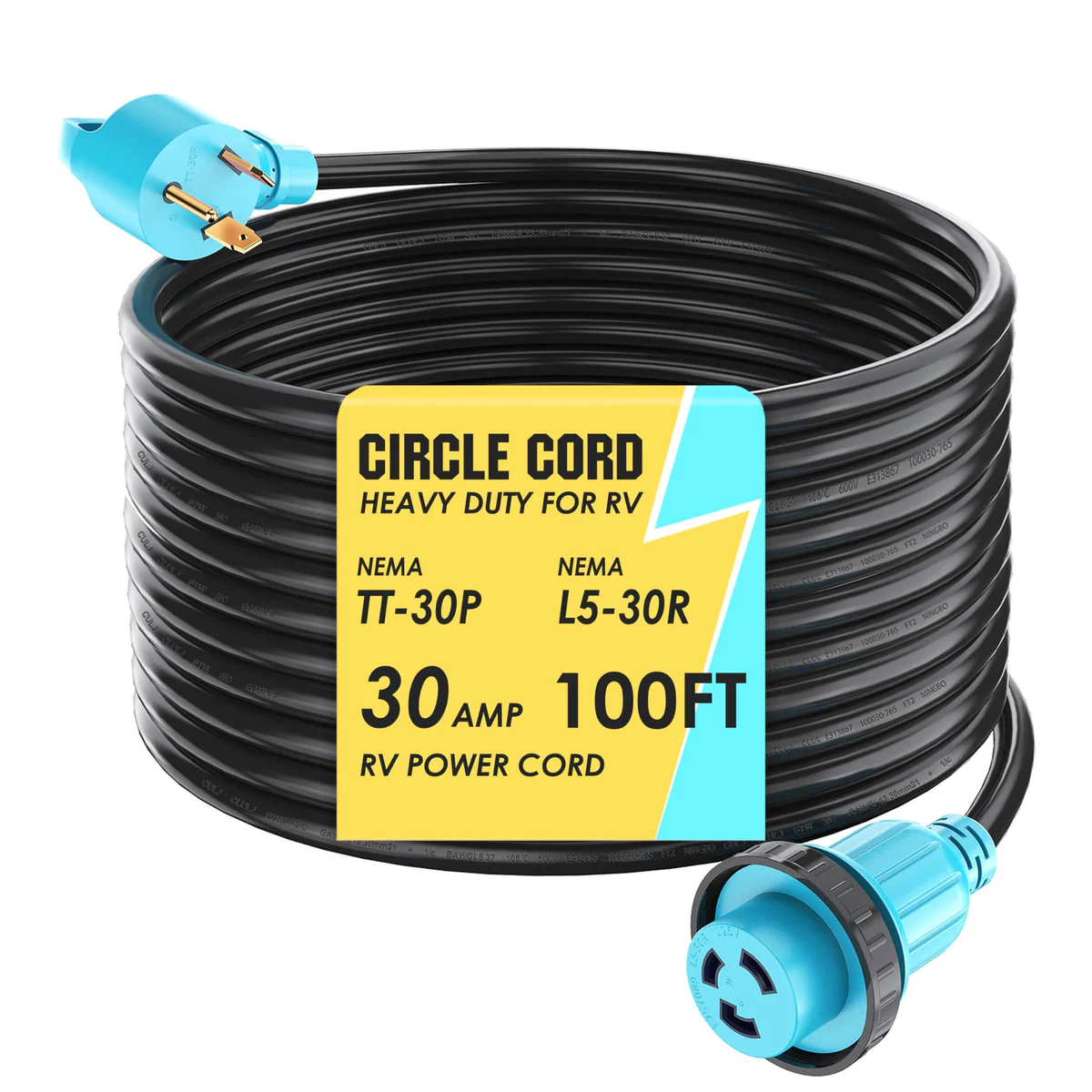 CircleCord  RV Power Extension Cord 