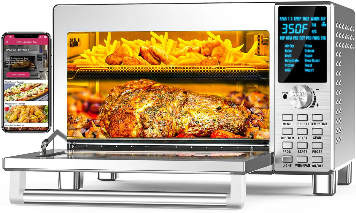 NuWave Bravo XL 1800-Watt Convection Air Fryer Oven
