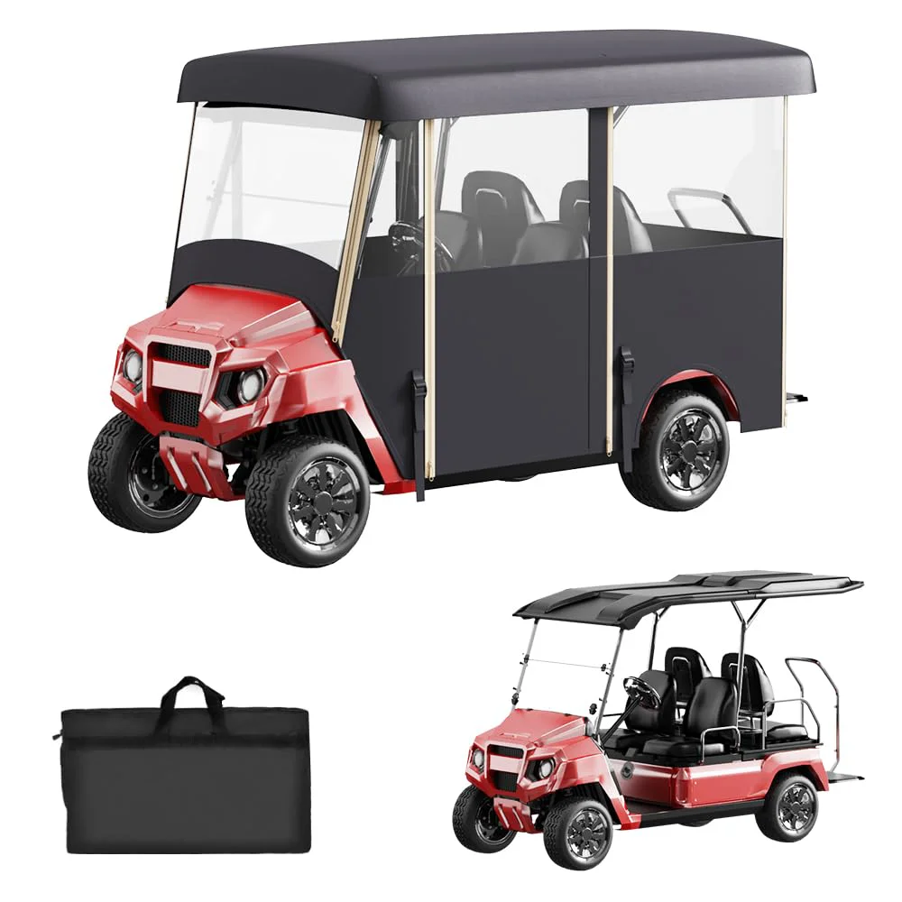 NiuWasmile 4 Passenger Golf Cart Cover