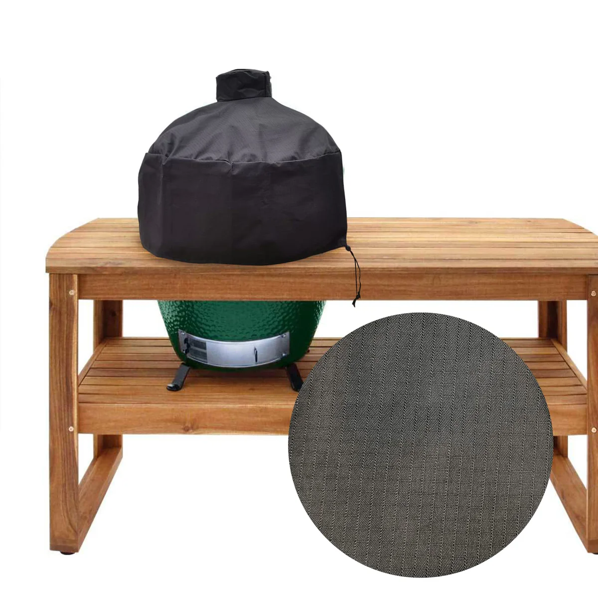 Quantfire Kamado Grill Cover for Medium Big Green Egg