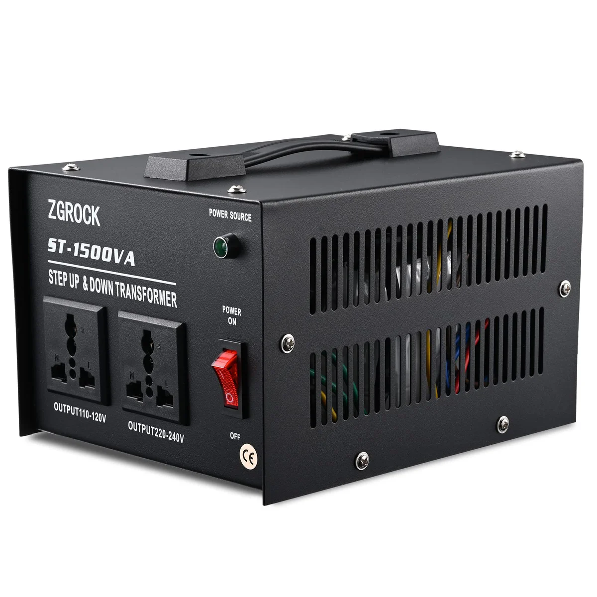 ZGROCK 1500VA Step Up/Down Voltage Transformer