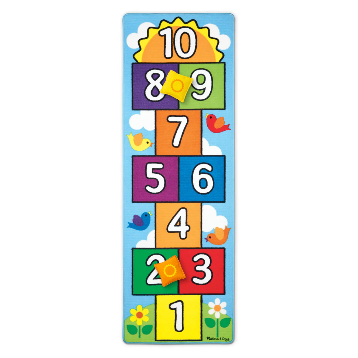 Melissa & Doug Hopscotch Activity Rug