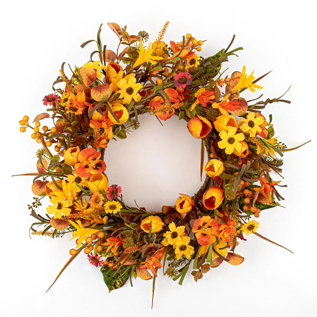 Yawwind Fall Floral Wreath 