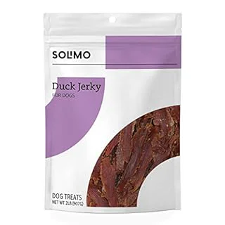 Amazon Brand -Solimo Duck Jerky Dog Treats
