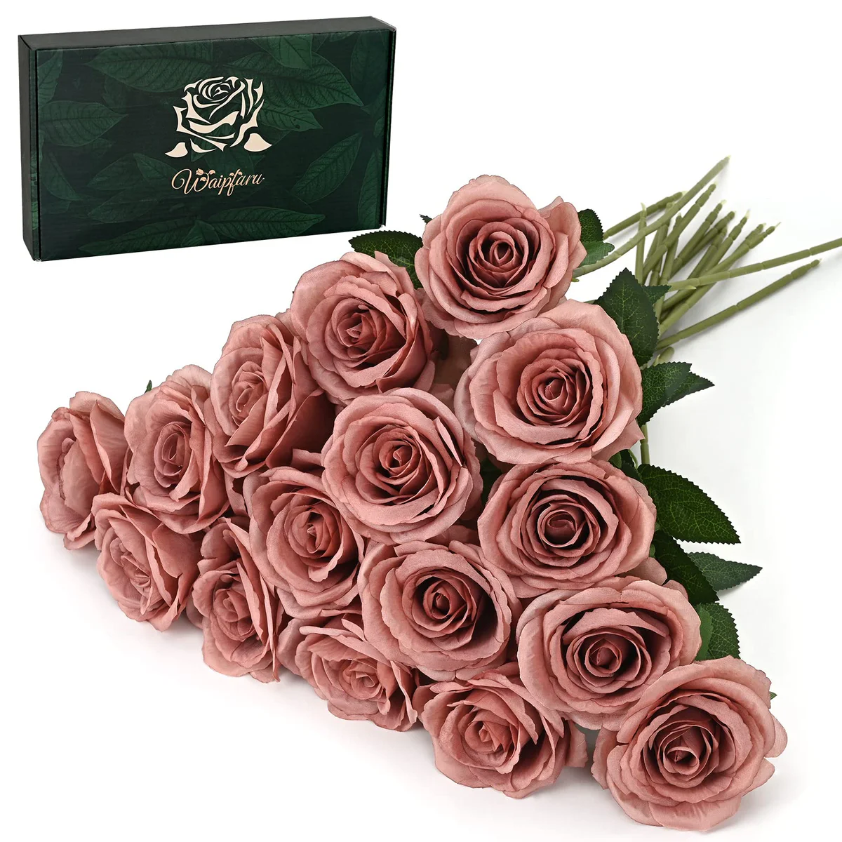 Waipfaru Artificial Dusty Rose Bouquet