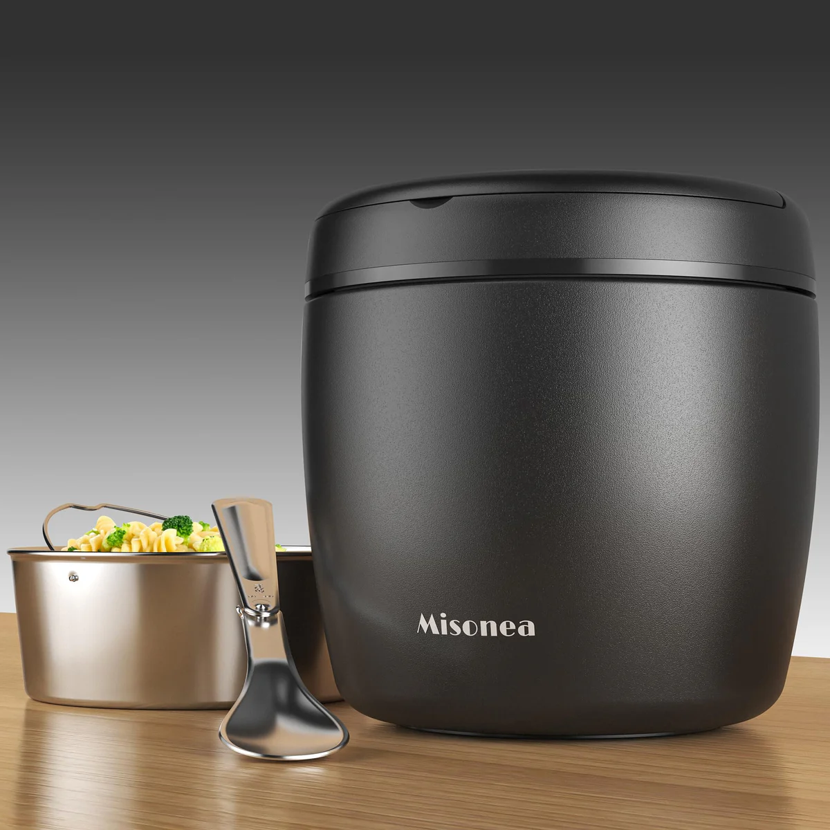 Misonea 32OZ Food Thermos, Vacuum Insulated Lunch Container with Spoon