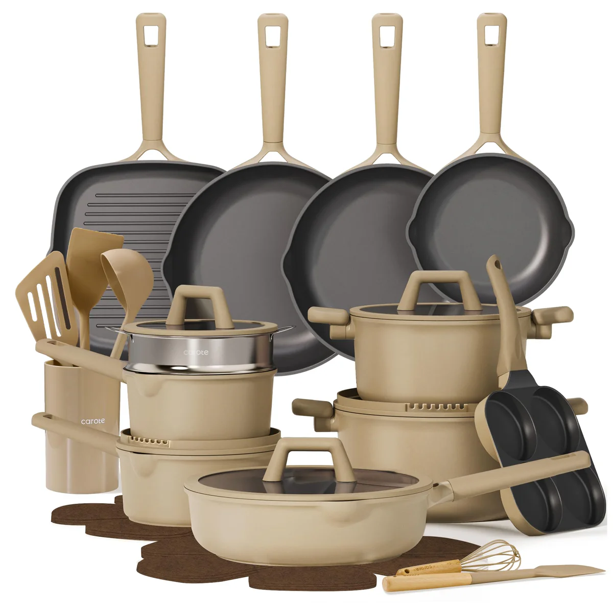 CAROTE Cookware Set 