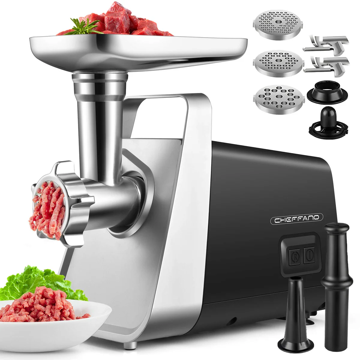 CHEFFANO Electric Meat Grinder 