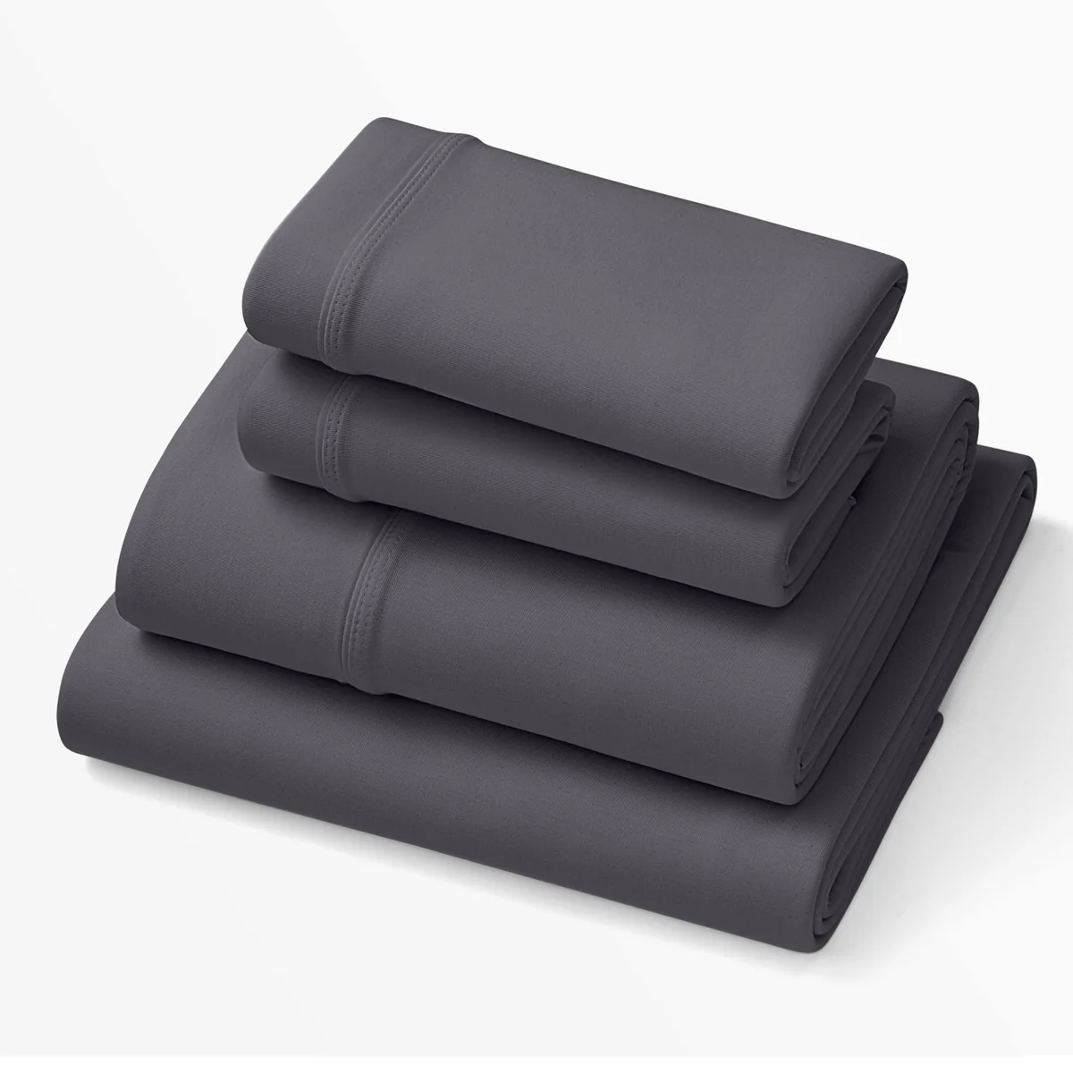 Purple SoftStretch Bed Sheet Set