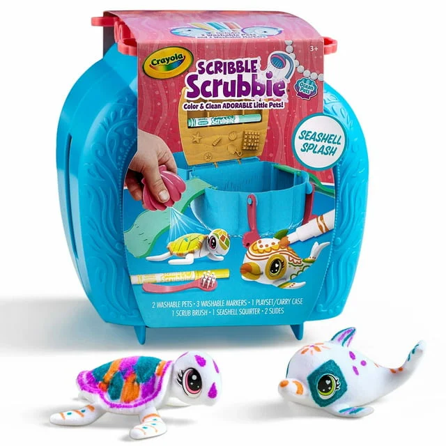 Crayola Scribble Ocean Animal Toy