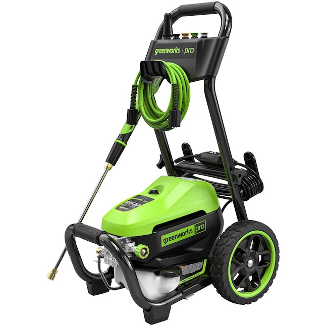 GREENWORKS Pro 3000-PSI 2.0-GPM Cold Water Electric Pressure Washer